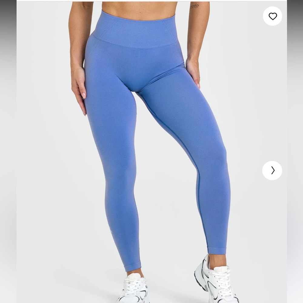 Effortless Seamless Leggings (Glaucous Blue)